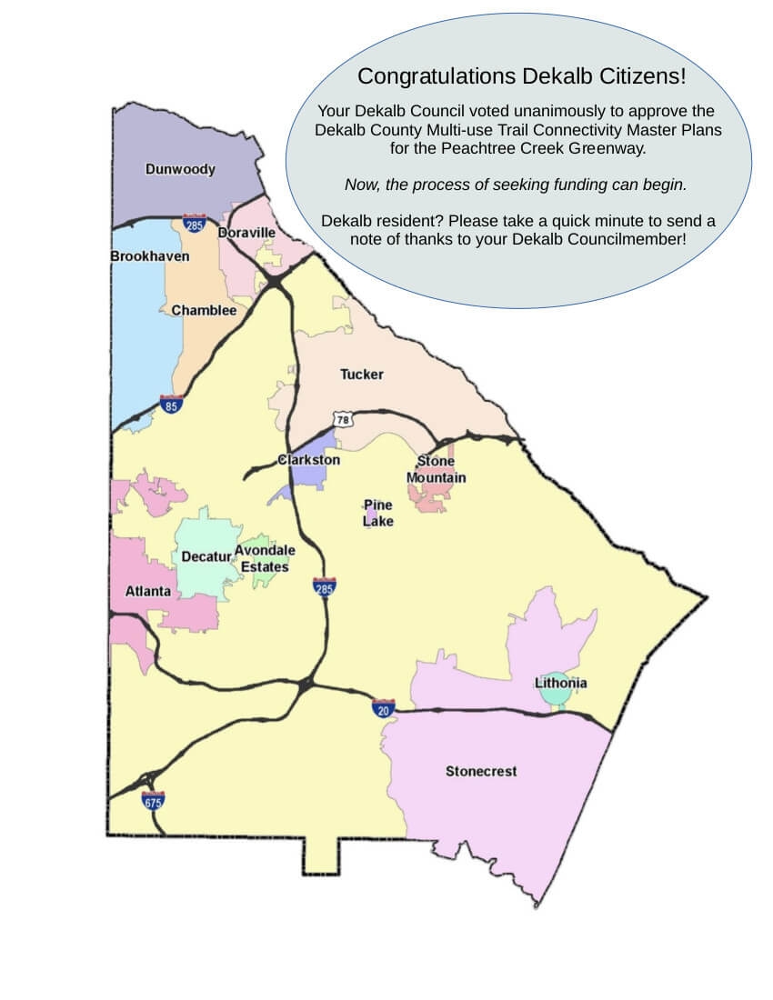 Plans Approved For Dekalb County Segment Of Peachtree Creek Greenway Peachtree Creek Greenway Plans Approved For Dekalb County Segment Of Peachtree Creek Greenway Peachtree Creek Greenway