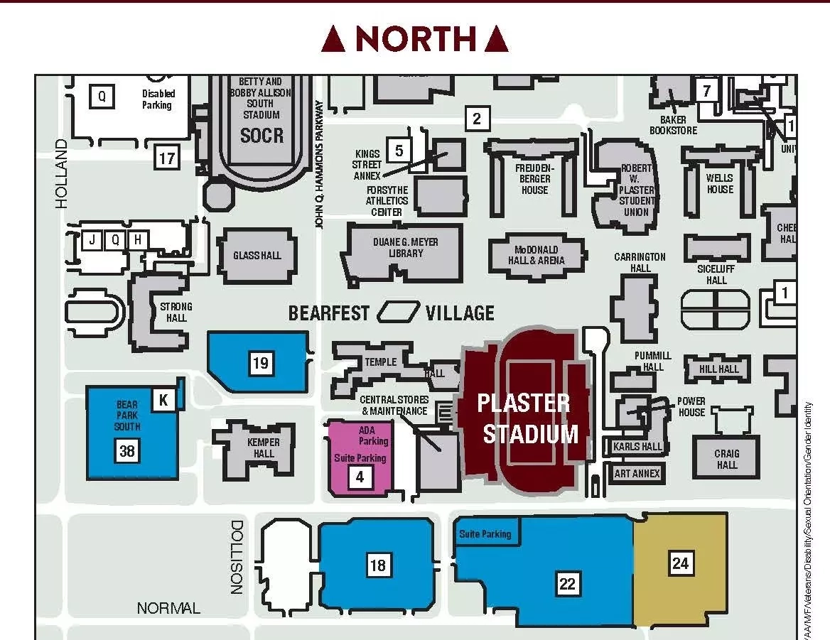 Plaster Stadium Gameday Guide Know Before You Go Missouri State