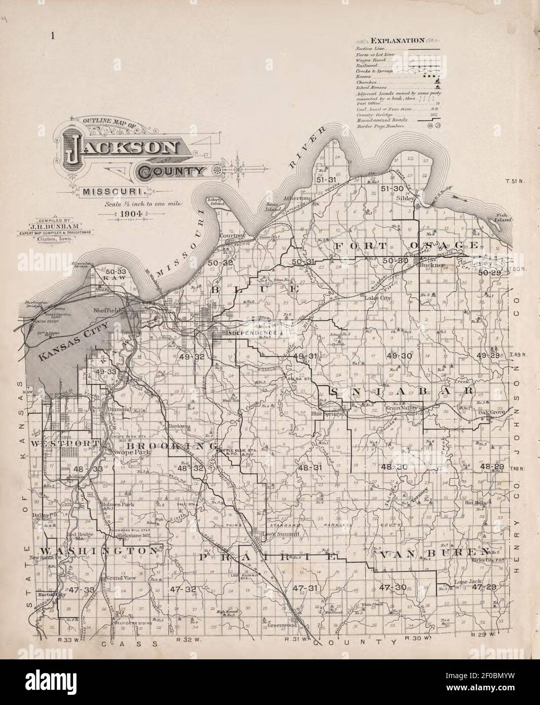 Plat Book Of Jackson County Missouri Compiled From County Records And Actual Surveys Stock Photo Alamy Plat Book Of Jackson County Missouri Compiled From County Records And Actual Surveys Stock Photo Alamy