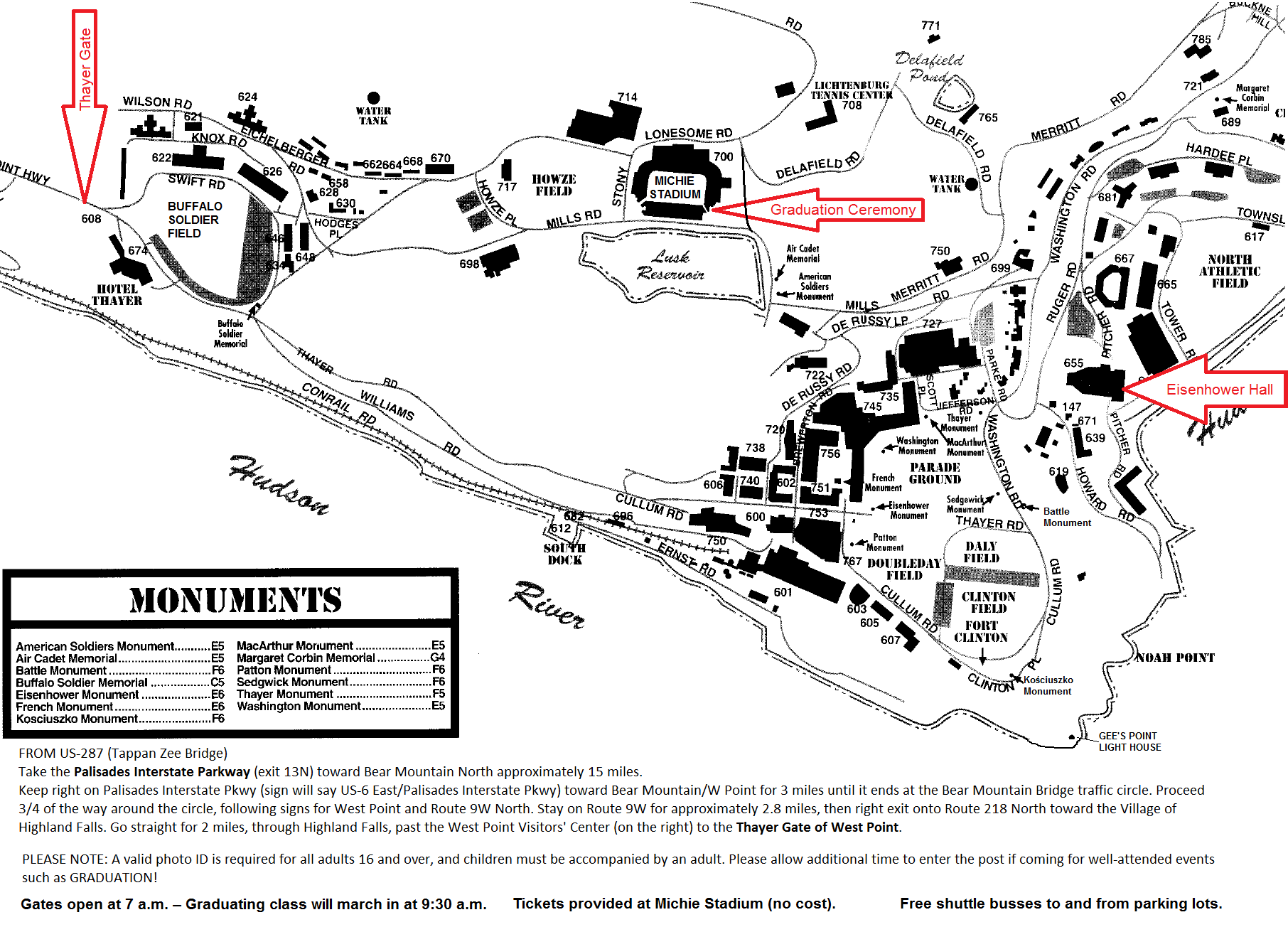 west point academy campus map west point academy campus map
