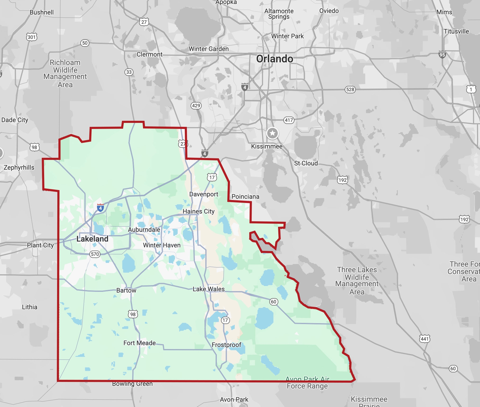 Polk County Fastest Growing County In The Country Polk County Fastest Growing County In The Country
