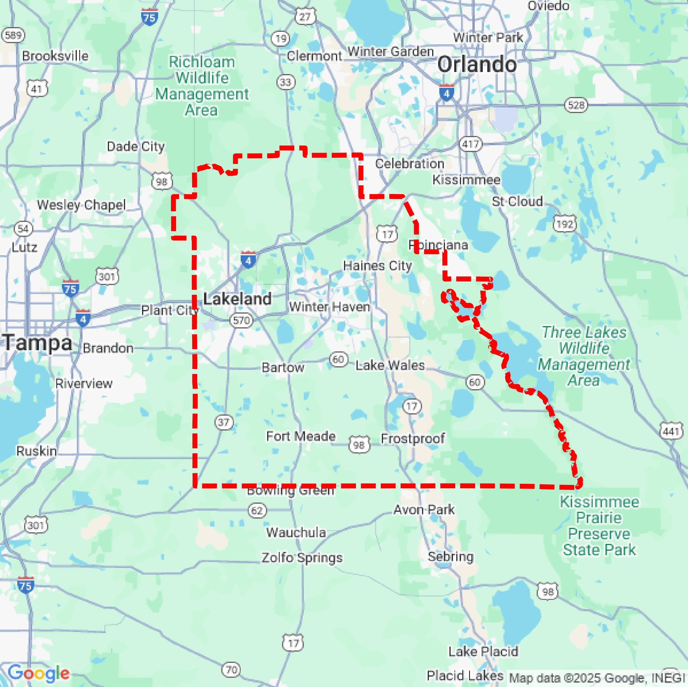 Polk County GIS Data For CAD