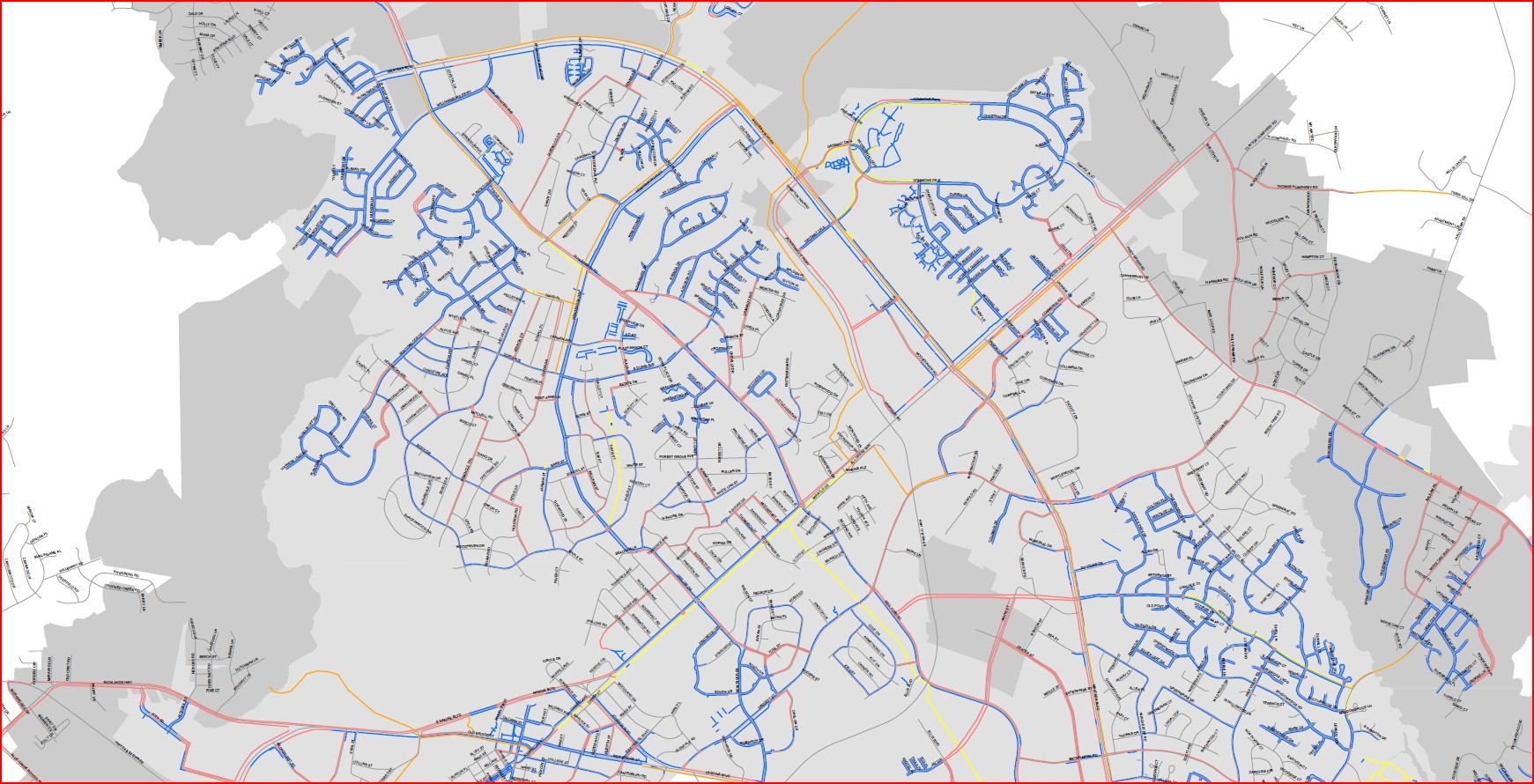 Project Maps JUMPO Jacksonville Urban Area Metropolitan Planning Organization
