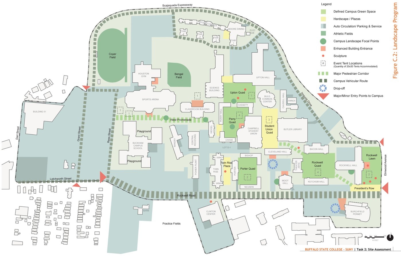 Projects Buffalo State College Master Plan MNLA Projects Buffalo State College Master Plan MNLA
