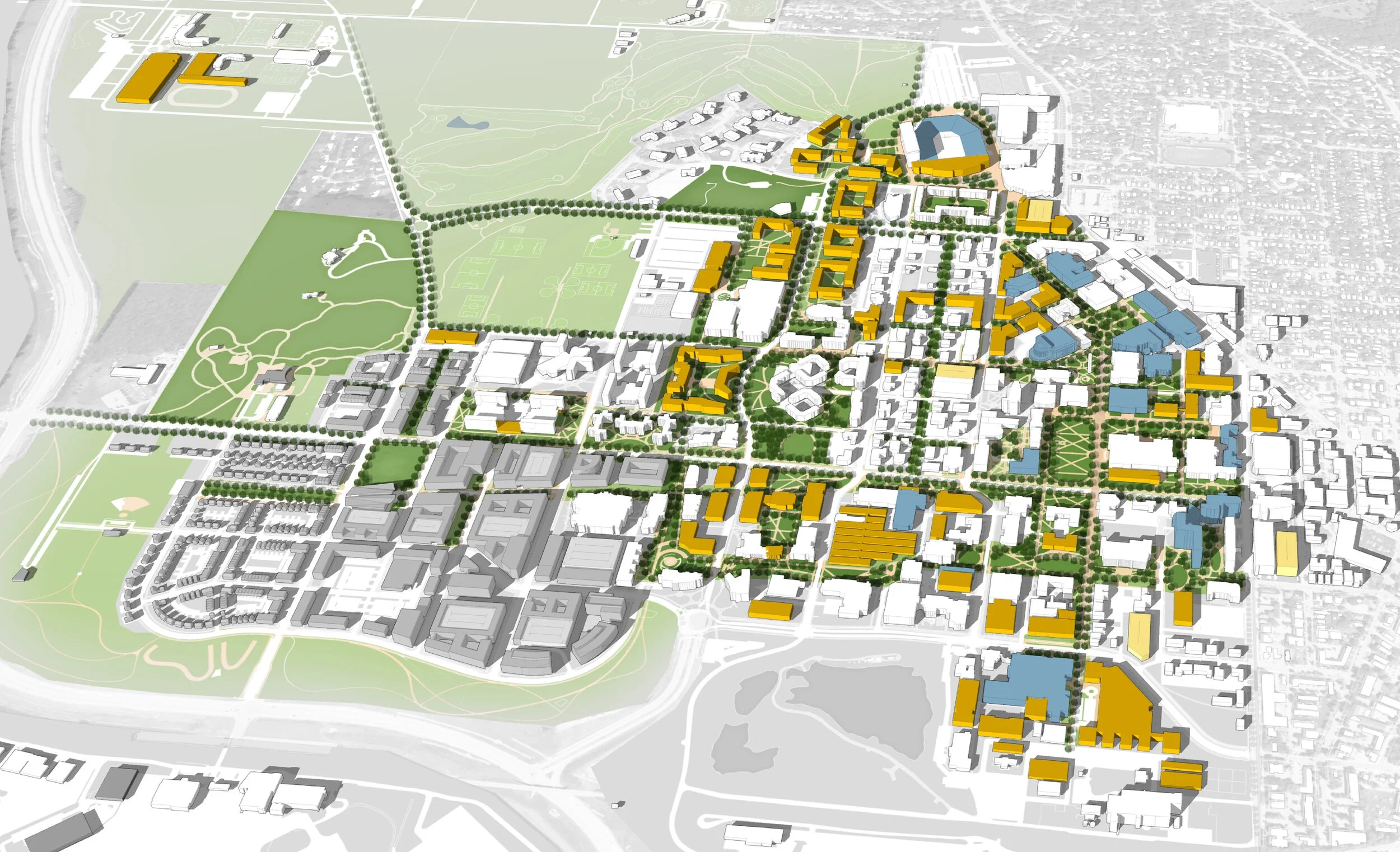 Purdue University Giant Leaps Master Plan MKSK Planning Urban Design Landscape Architecture