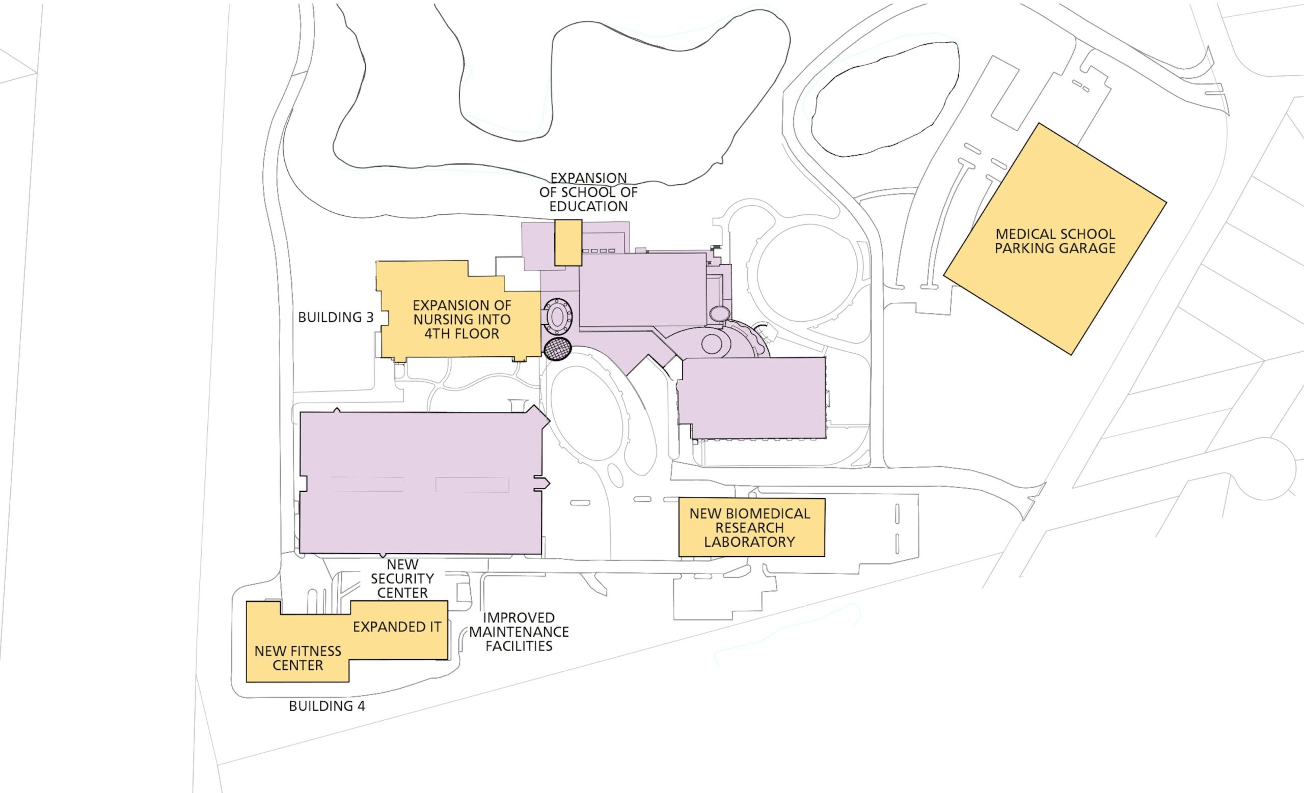 quinnipiac university campus map
