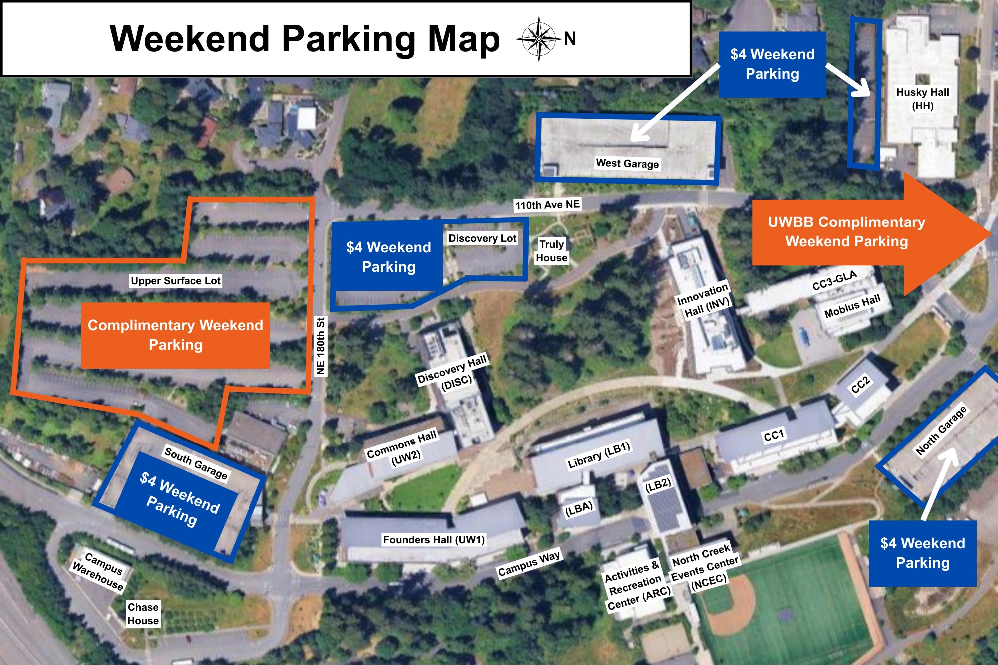 william paterson university campus map