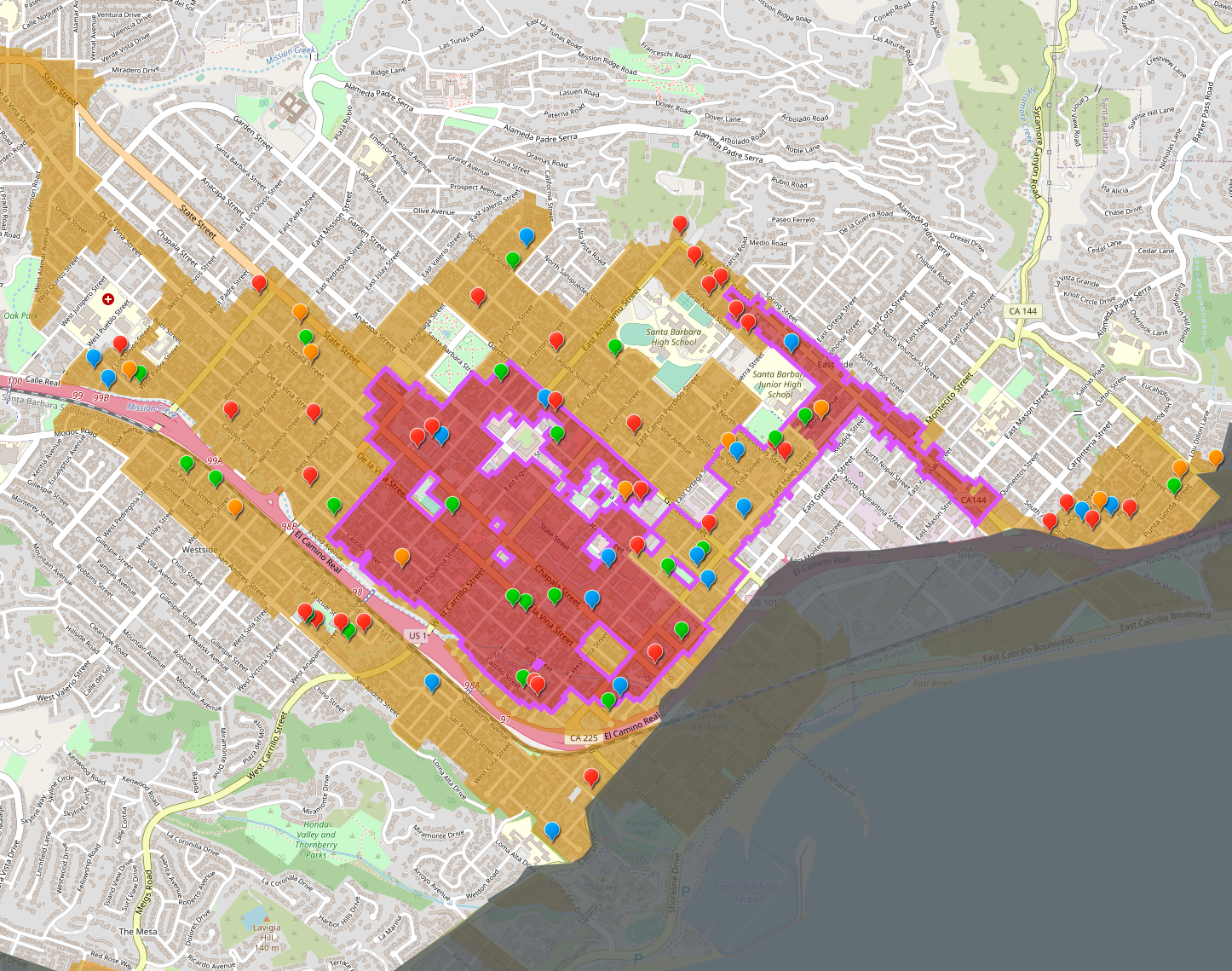 Reference Library Maps City Of Santa Barbara Reference Library Maps City Of Santa Barbara