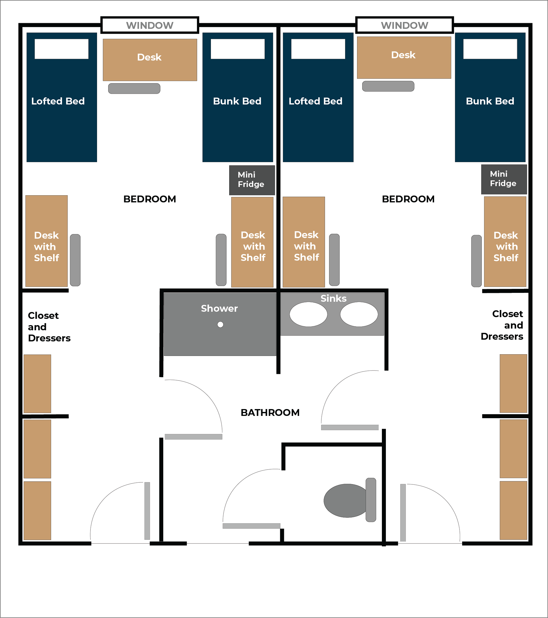 Residence Hall And Room Styles Residence Life UW La Crosse Residence Hall And Room Styles Residence Life UW La Crosse