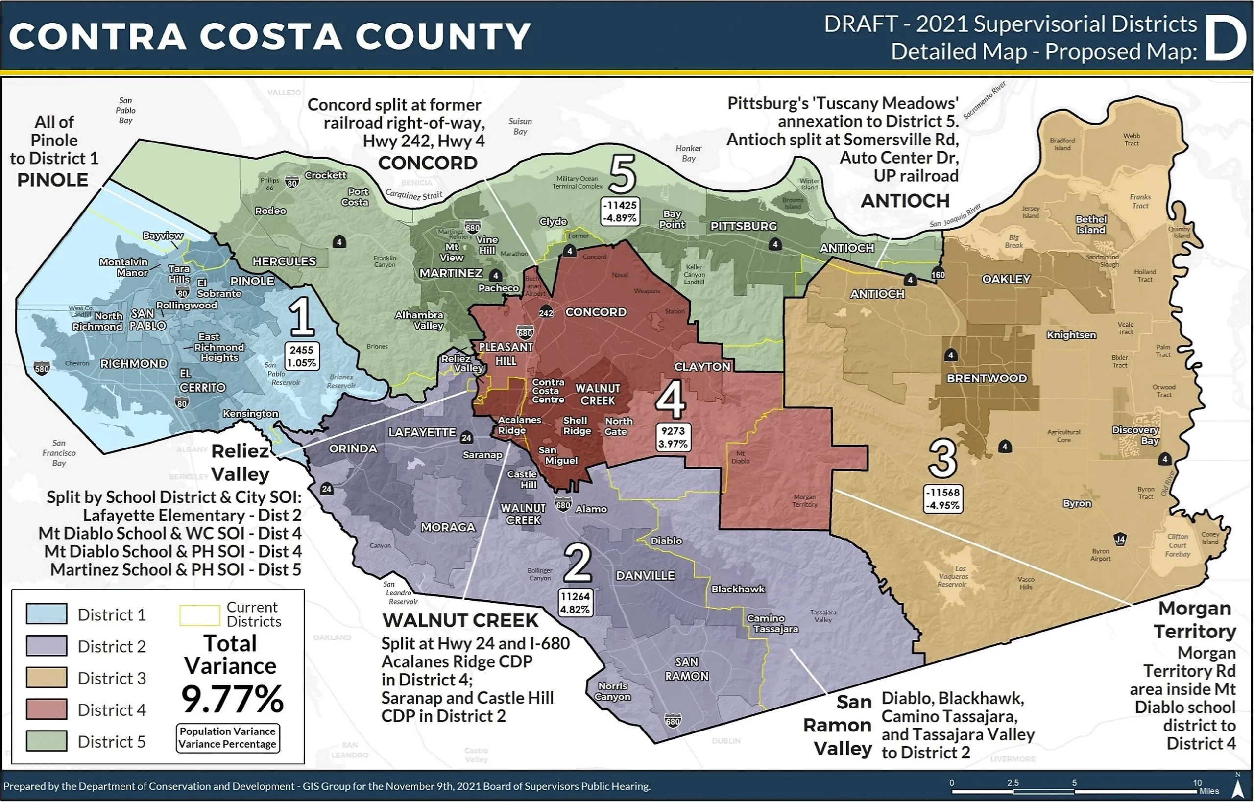 Revamped Supervisor District Map Promises Significant Changes For Parts Of Contra Costa Local News Matters