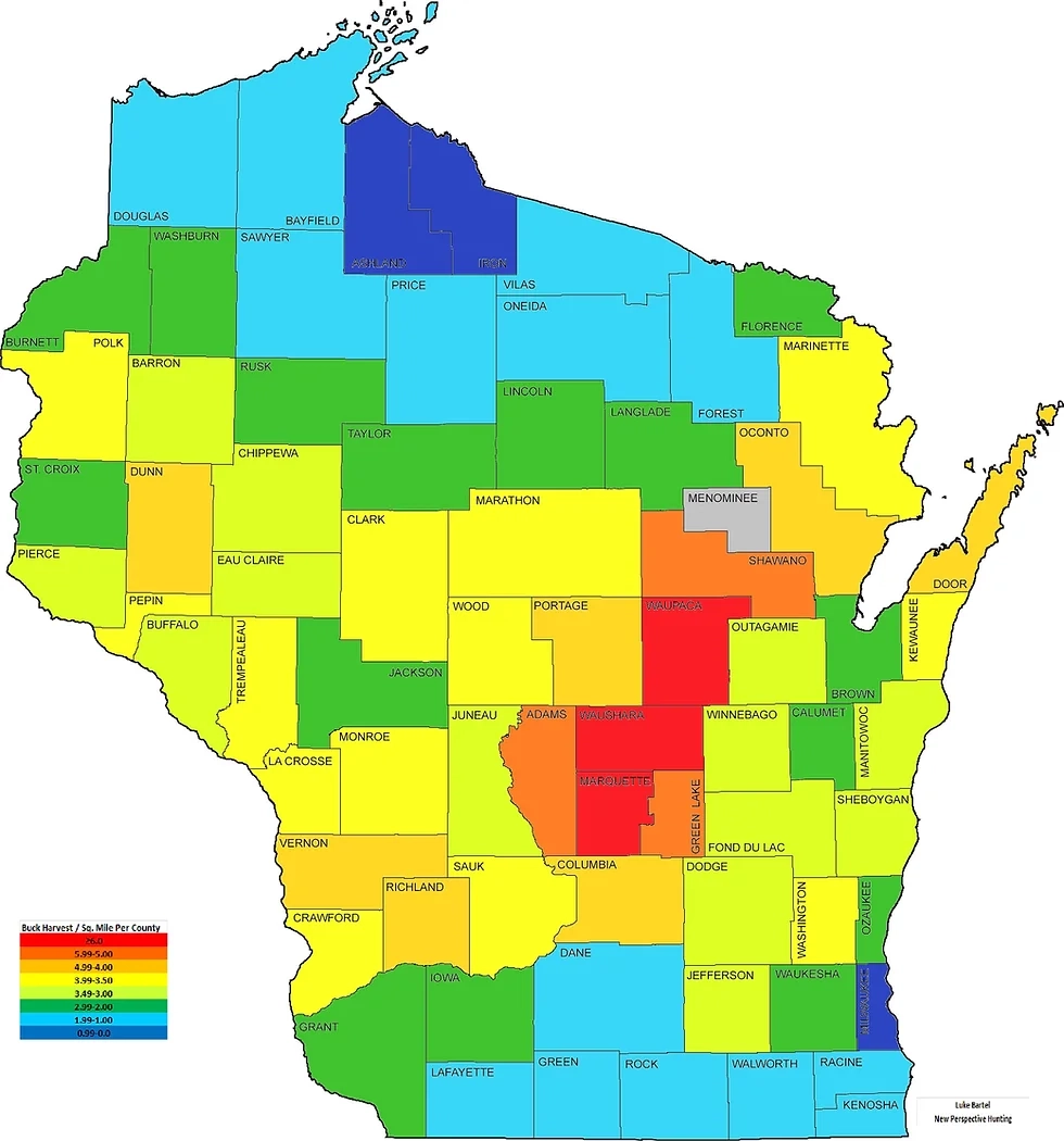 Reviewing The Numbers 2024 Wisconsin Deer Harvest