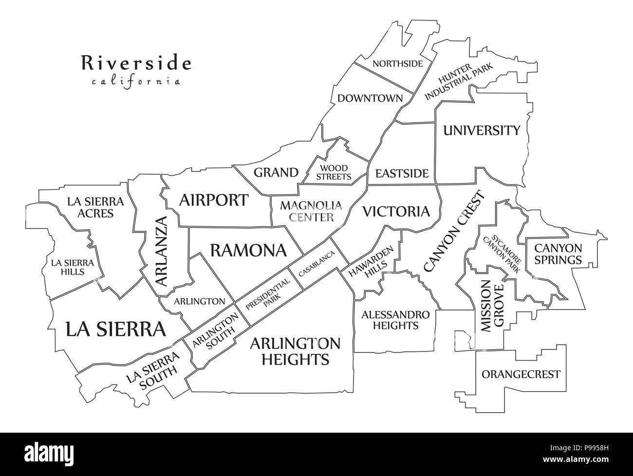 county of riverside maps