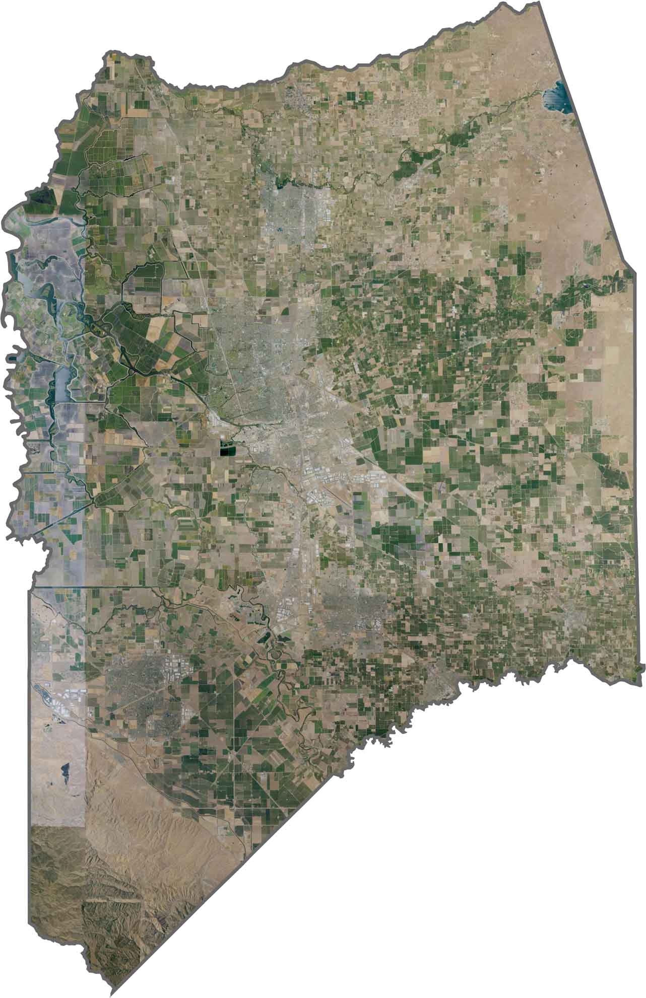 san joaquin county map