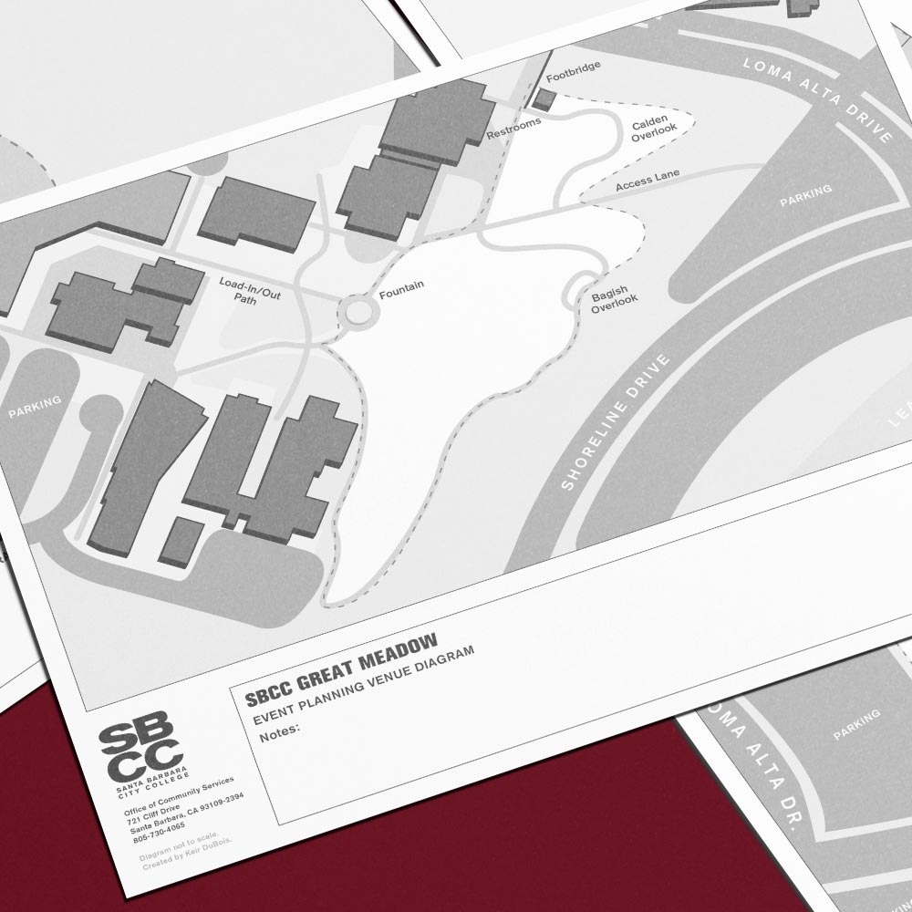 Santa Barbara City College Campus Maps Keir DuBois
