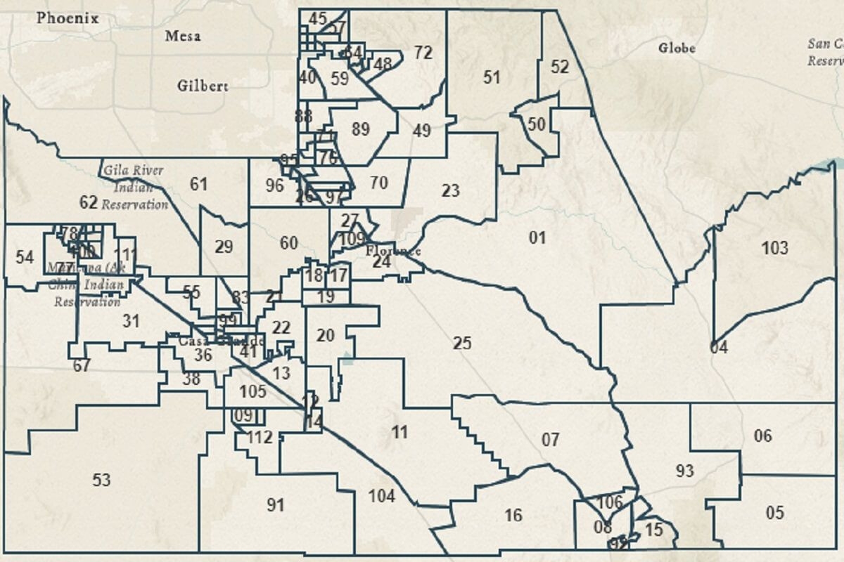 SanTanValley San Tan Valley News Info REMINDER Pinal County Redistricting 2022