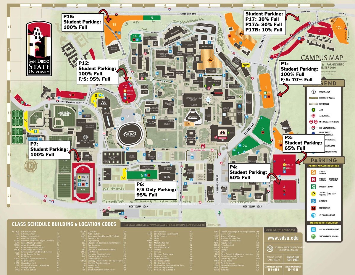 campus sdsu map