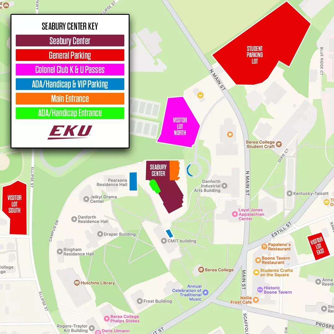 Seabury Center Information Eastern Kentucky University Athletics Seabury Center Information Eastern Kentucky University Athletics