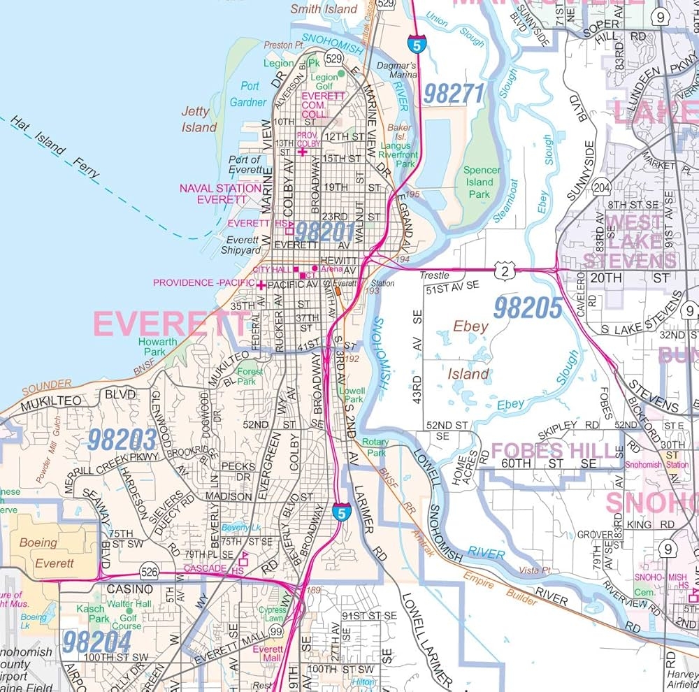 tacoma city map tacoma city map