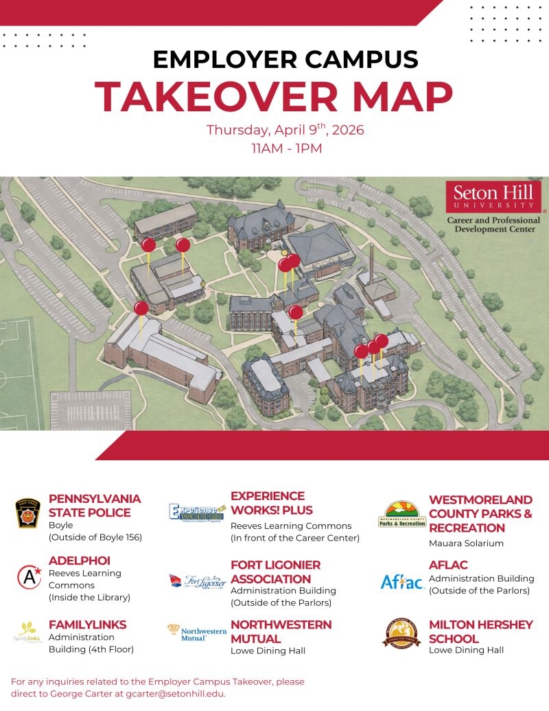 Setonhill careerready networking internshipopportunities studentsuccess Seton Hill University Career And Professional Development Center