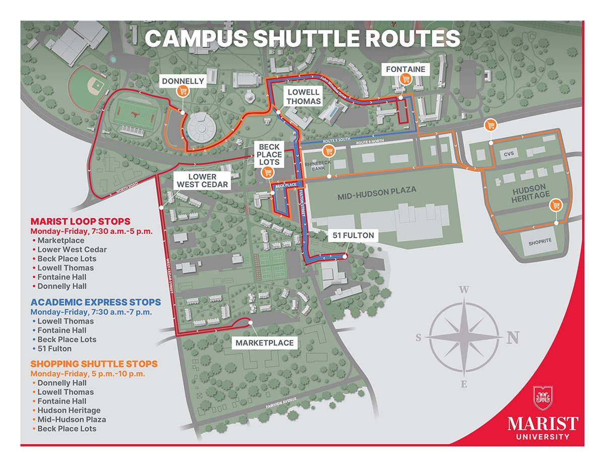Shuttle Service Campus Safety Marist University