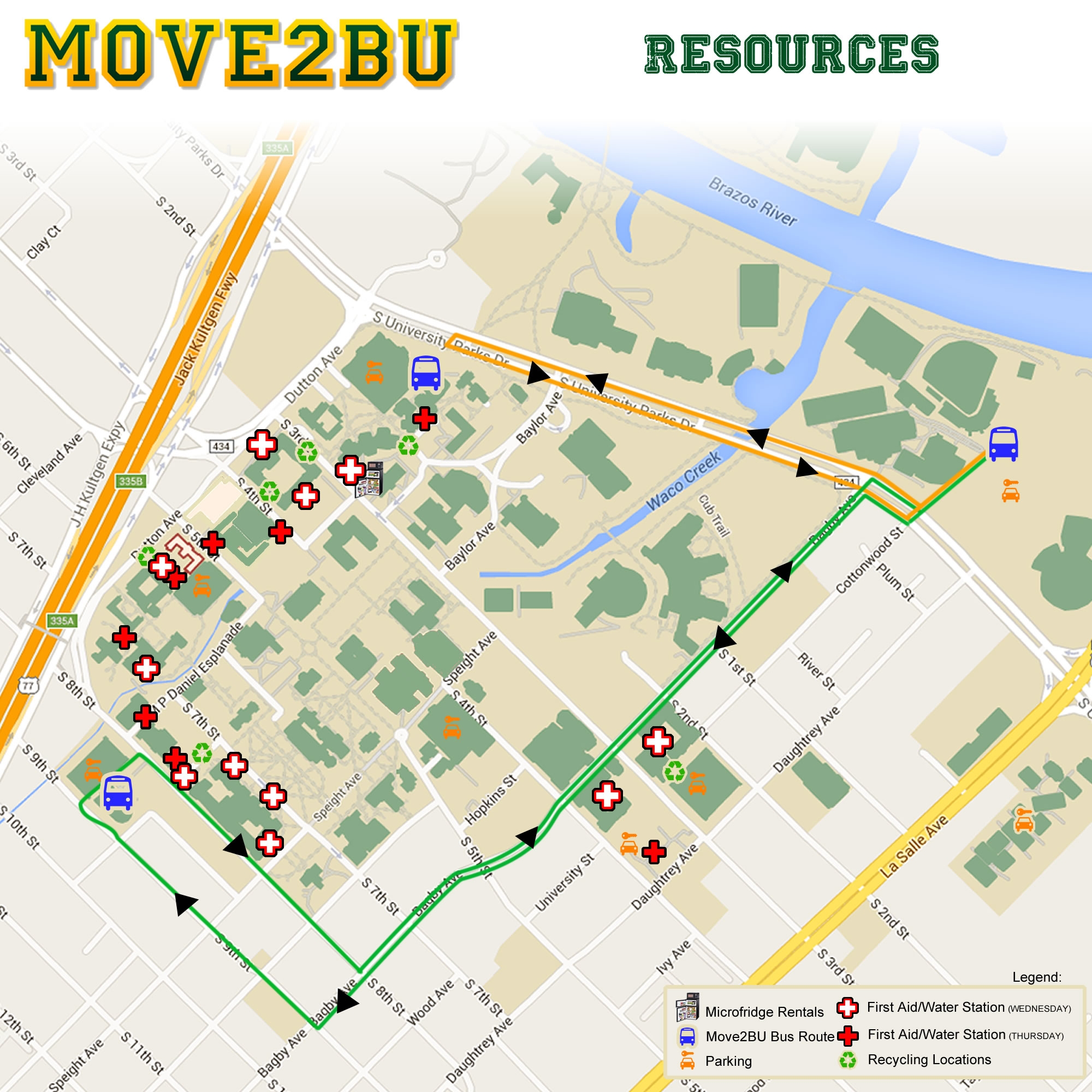 Since You ve Been Gone Major I 35 Changes Around Baylor Campus Media And Public Relations Baylor University
