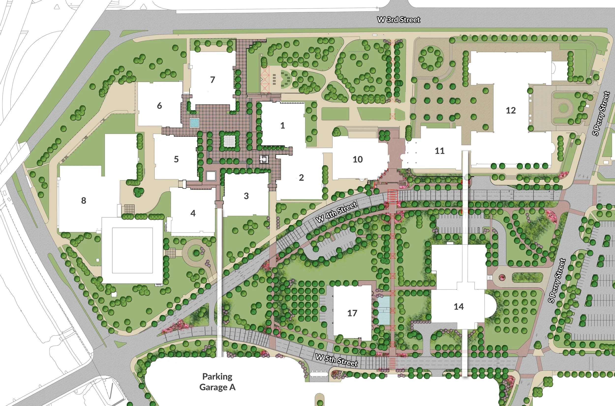 Sinclair College Campus Master Plan And Improvements Baker Design Group Sinclair College Campus Master Plan And Improvements Baker Design Group