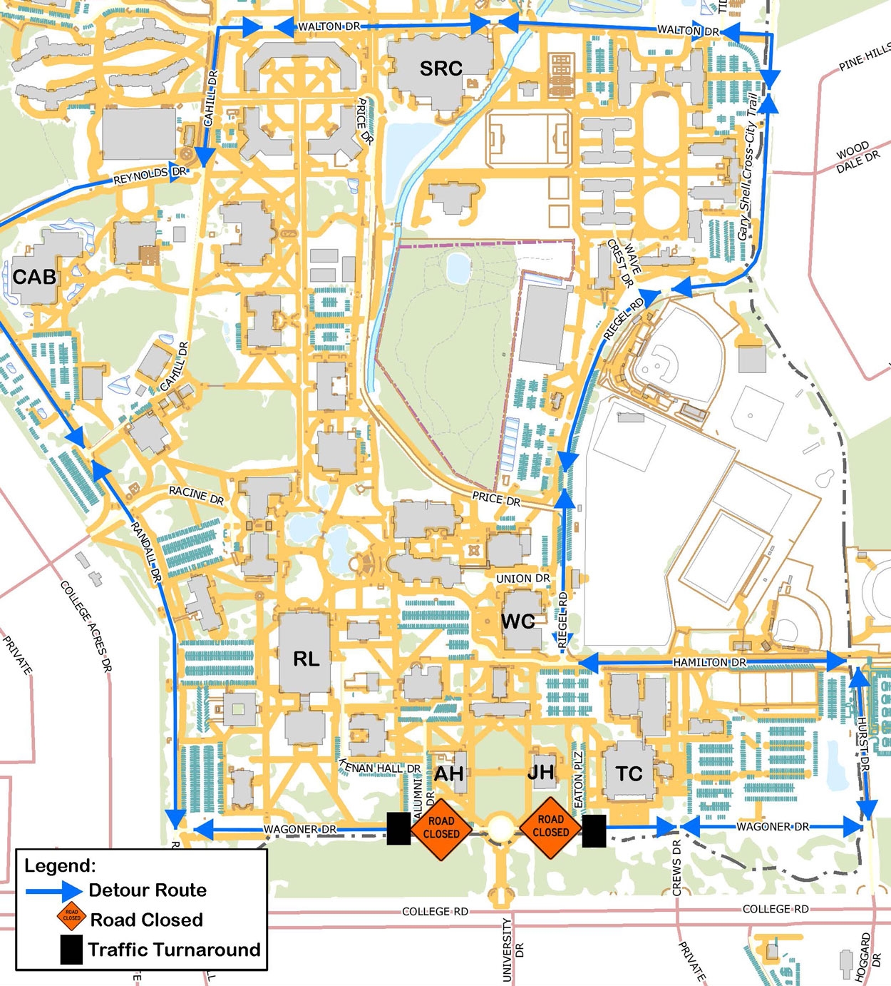 uncw map campus uncw map campus