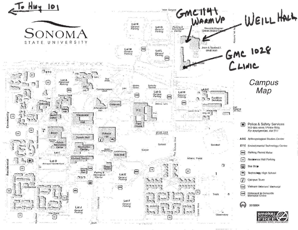 sonoma state campus map sonoma state campus map