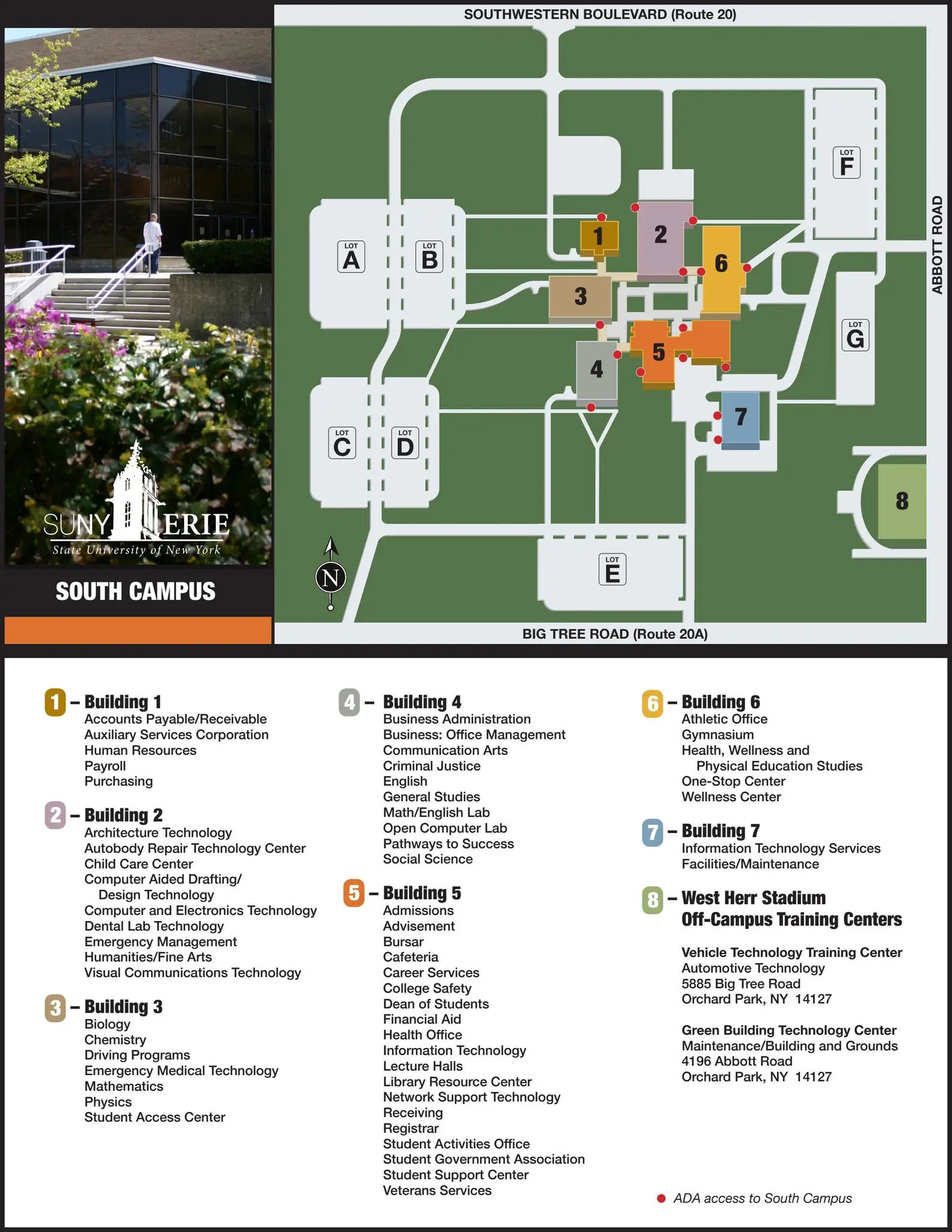 South Campus Map By SUNY Erie Issuu South Campus Map By SUNY Erie Issuu