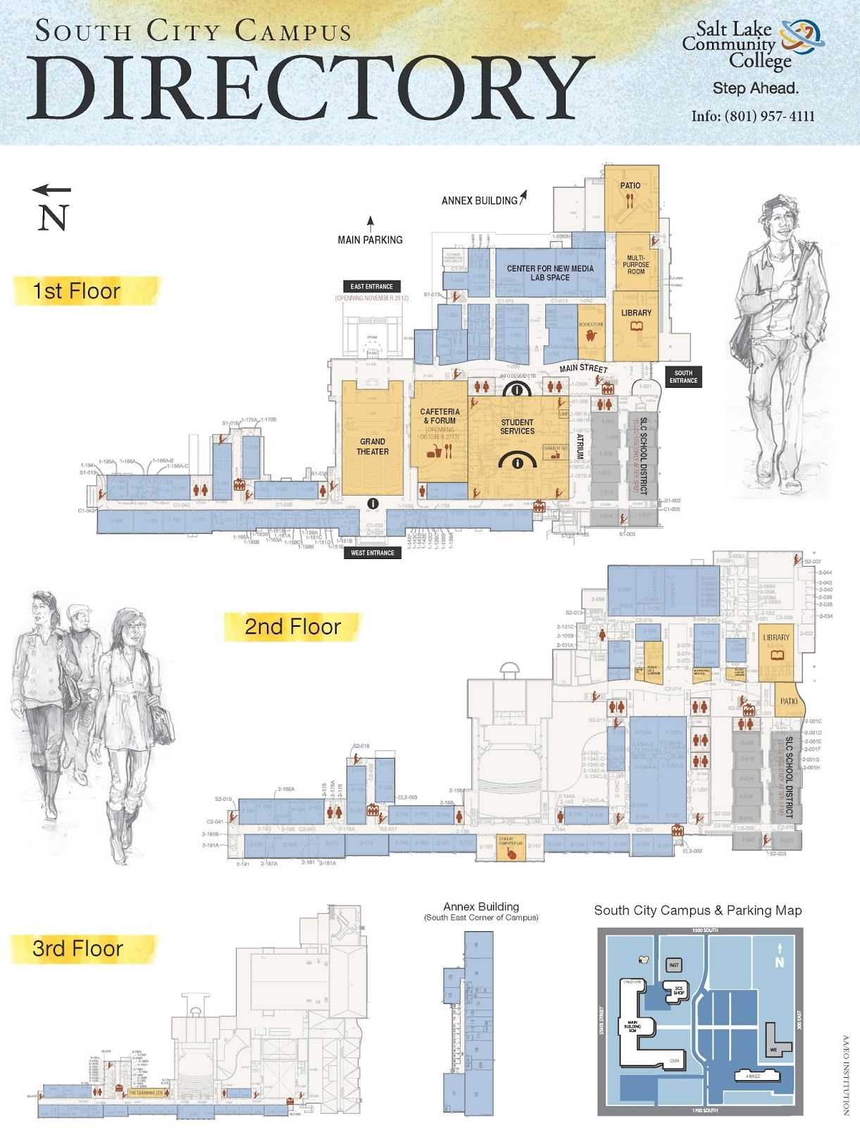 slcc taylorsville redwood campus map