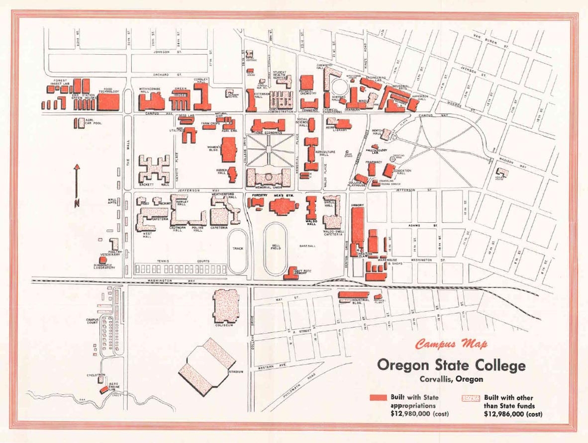 orst campus map