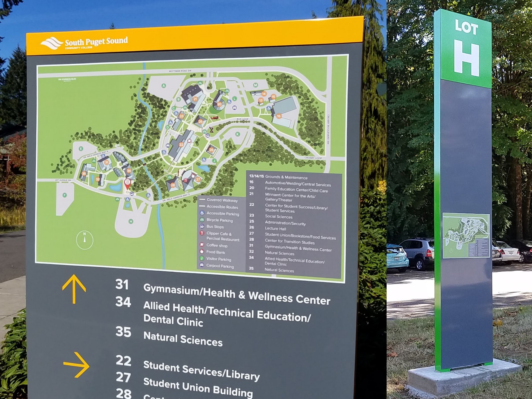 SPSCC Campus Maps Skellington Art SPSCC Campus Maps Skellington Art