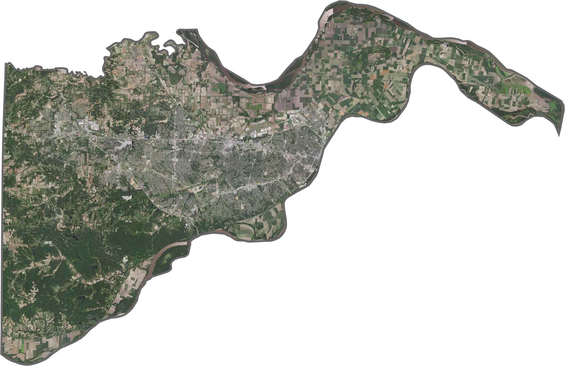 St Charles County Map Missouri US County Maps St Charles County Map Missouri US County Maps