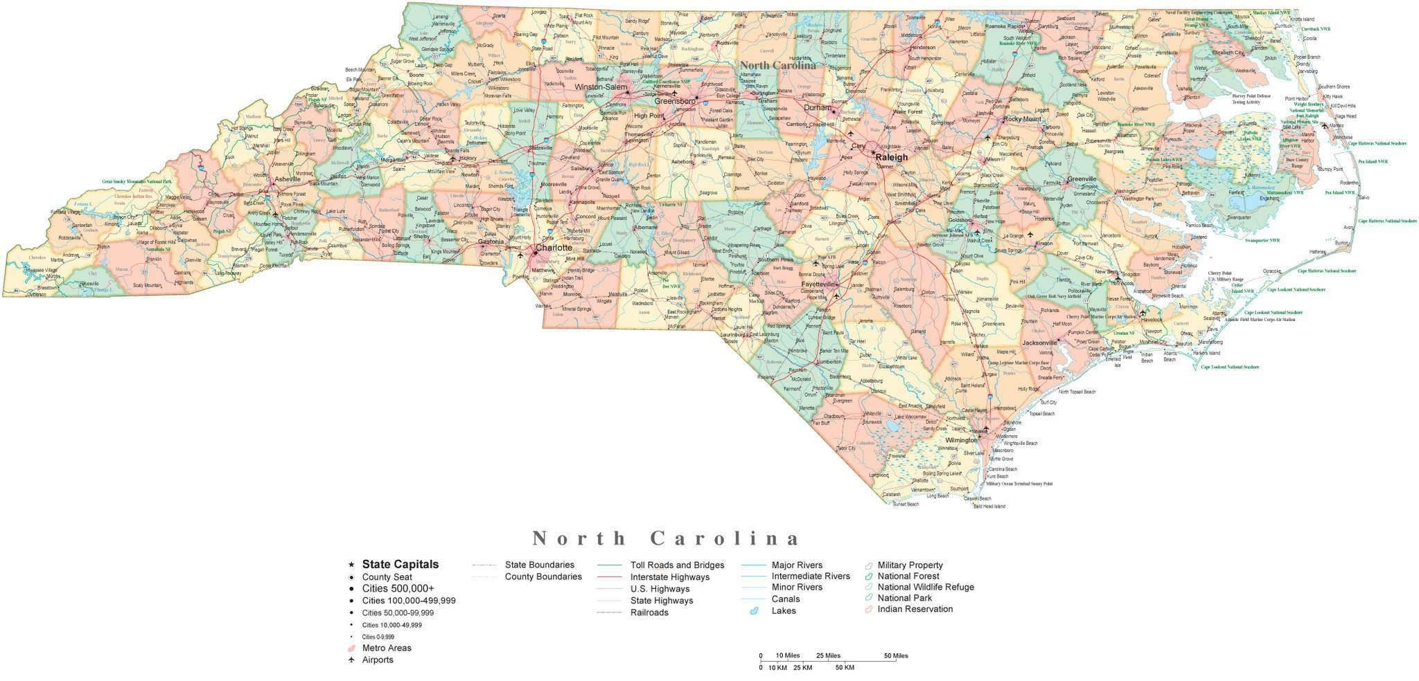 State Map Of North Carolina In Adobe Illustrator Vector Format Detailed Editable Map From Map Resources State Map Of North Carolina In Adobe Illustrator Vector Format Detailed Editable Map From Map Resources