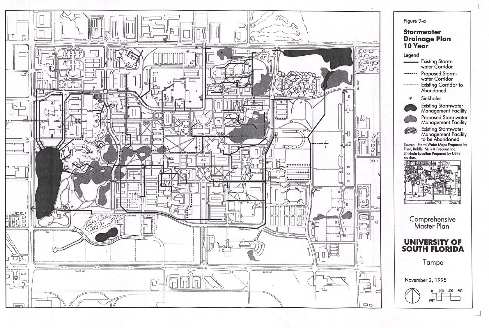 Stormwater Management Sub Element University Of South Florida Tampa Campus Master Plan 1995 Tampa Through Time Stormwater Management Sub Element University Of South Florida Tampa Campus Master Plan 1995 Tampa Through Time
