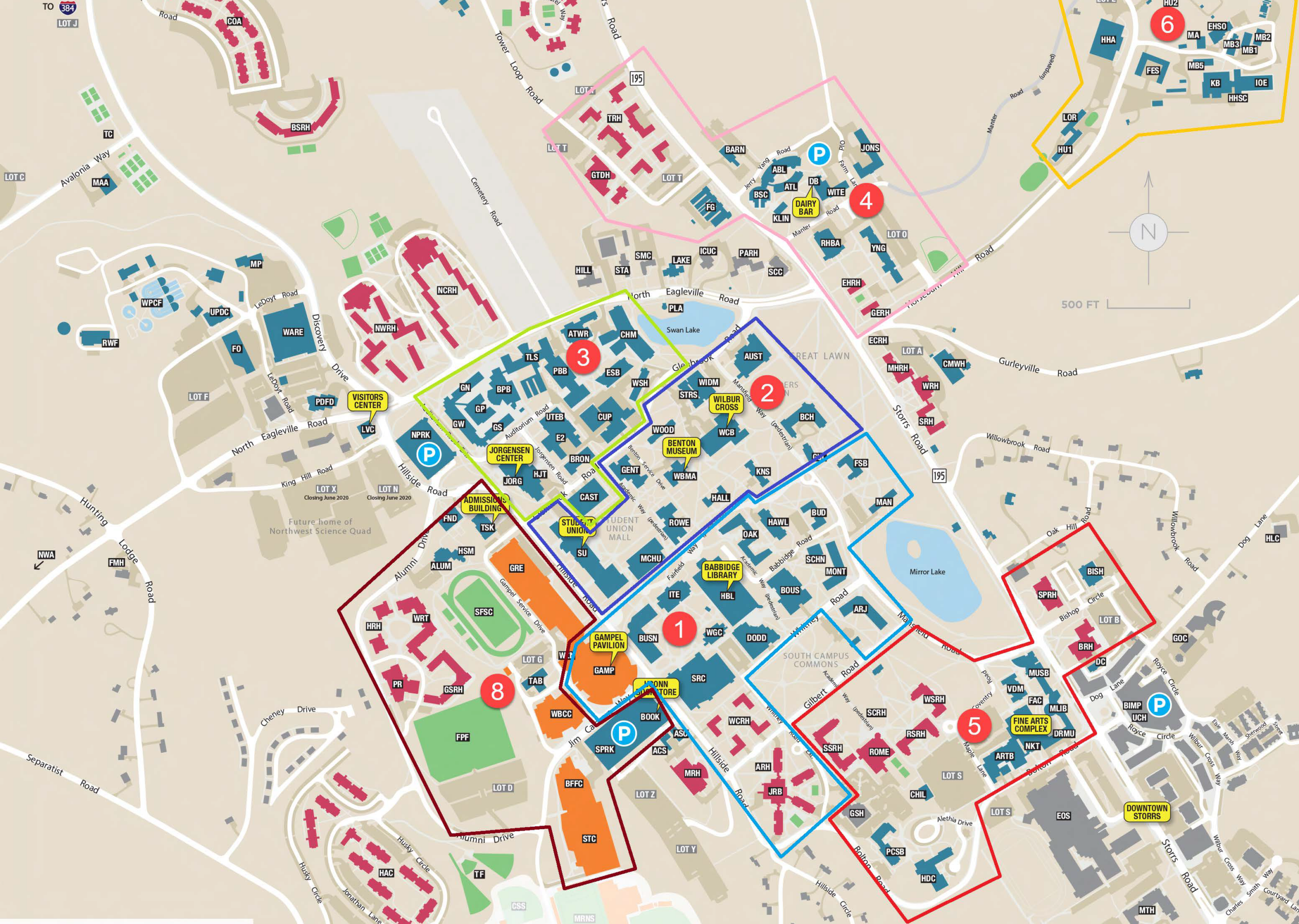 Storrs Campus Areas University Scheduling Storrs Campus Areas University Scheduling