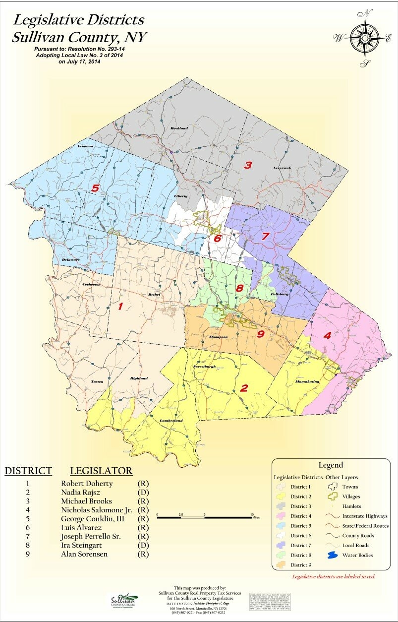 map of sullivan county