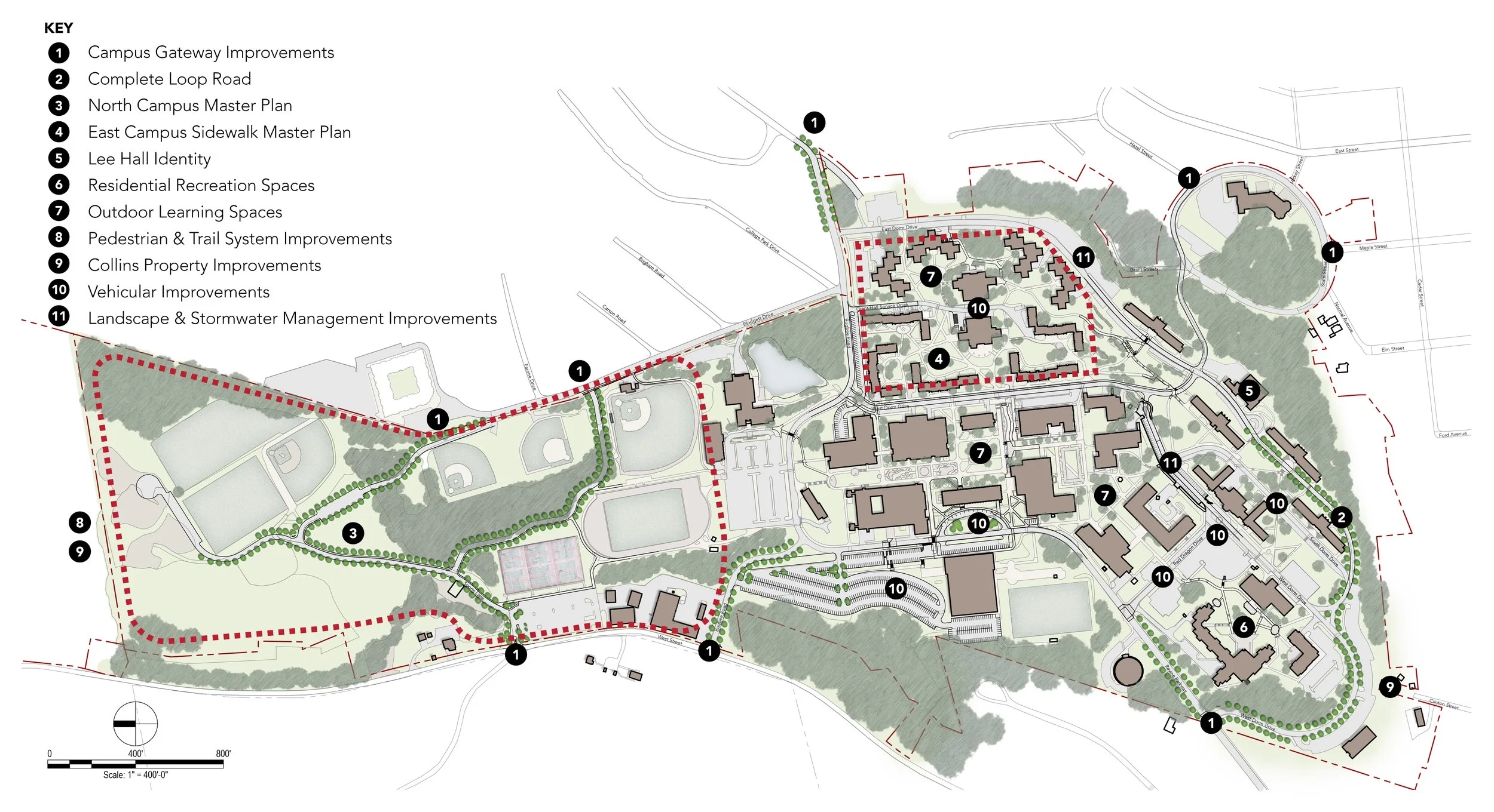 SUNY Oneonta Facilities Master Plan CHIUTEN TROWBRIDGE LANDSCAPE ARCHITECTS