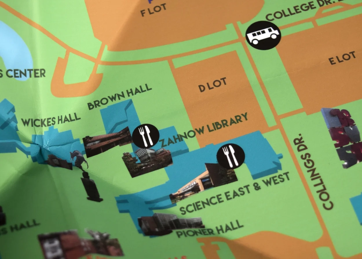 saginaw valley state university campus map