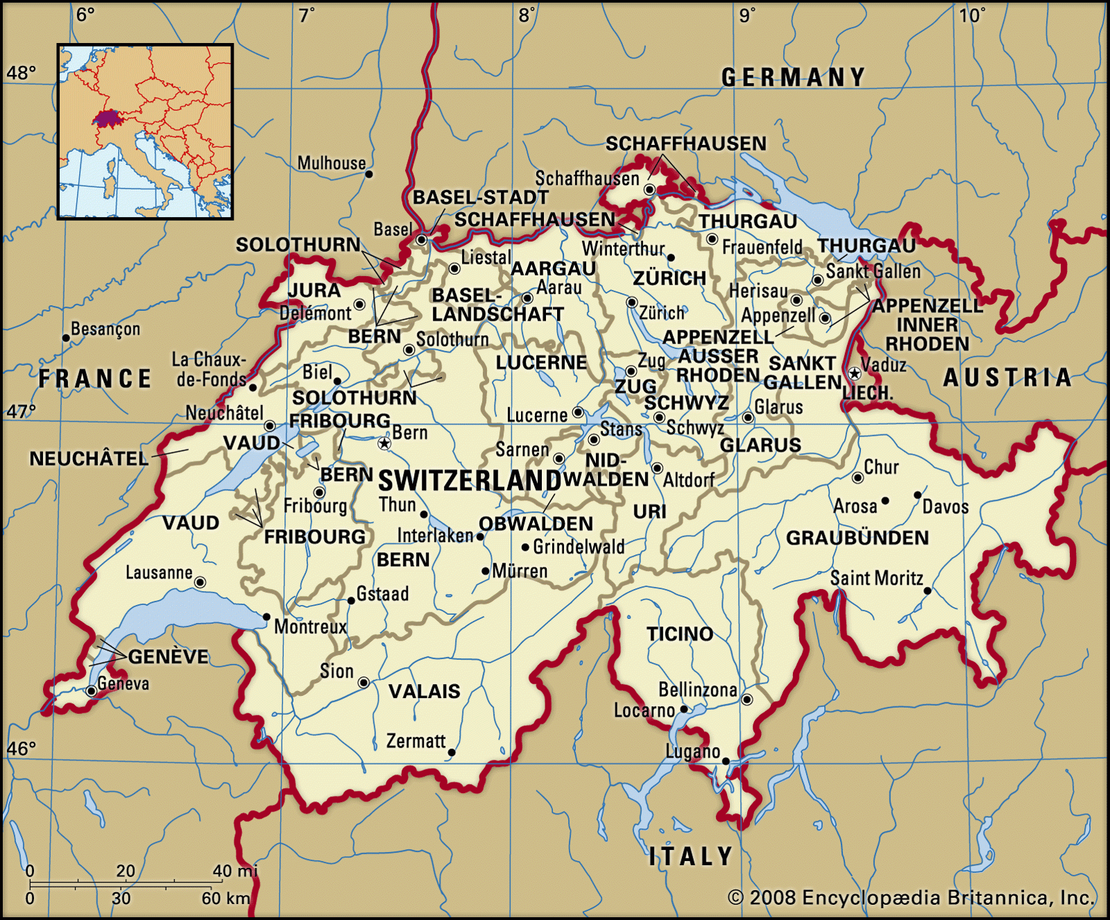 Switzerland History Flag Map Capital Population Facts Britannica