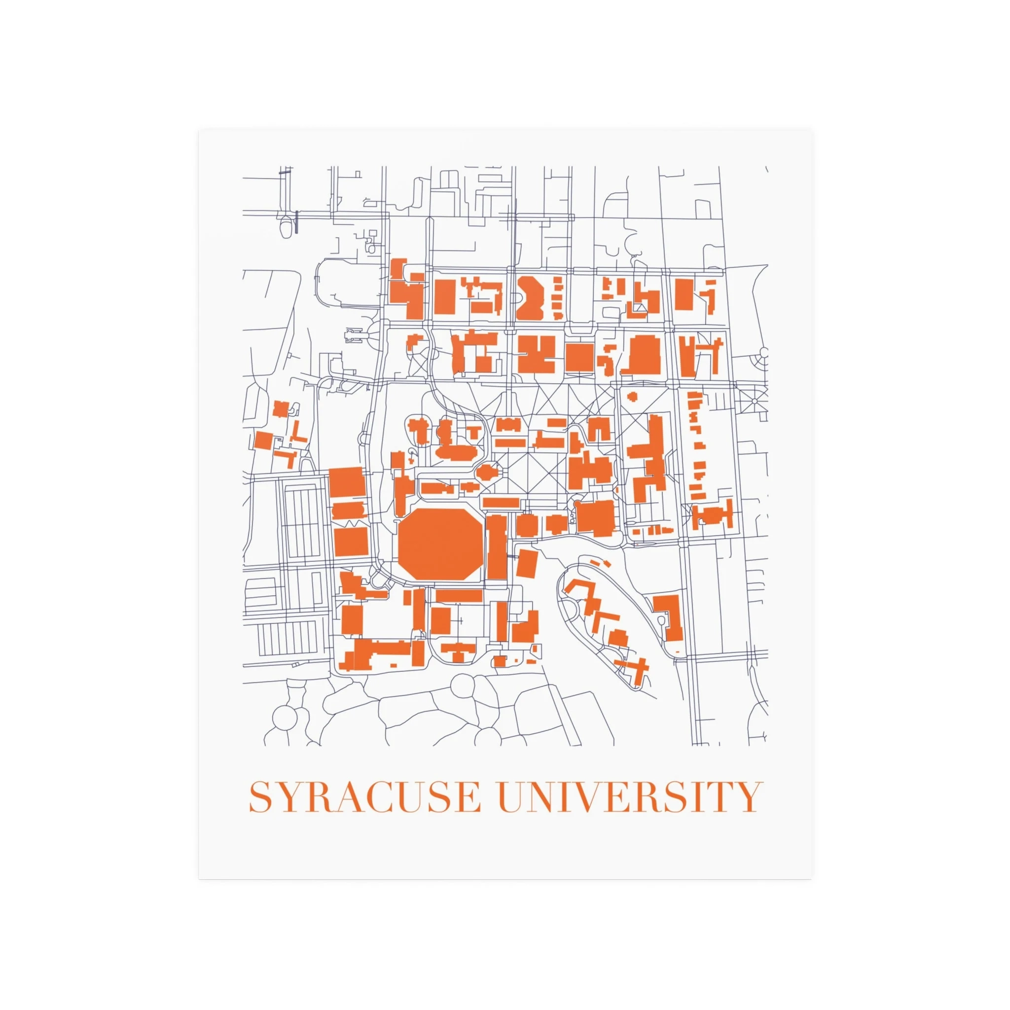 syracuse campus map syracuse campus map