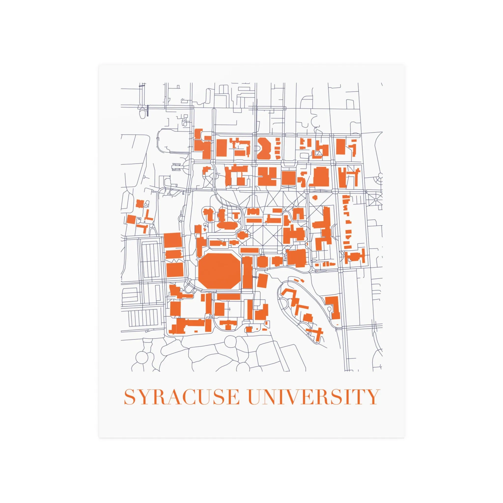 syracuse university campus map syracuse university campus map