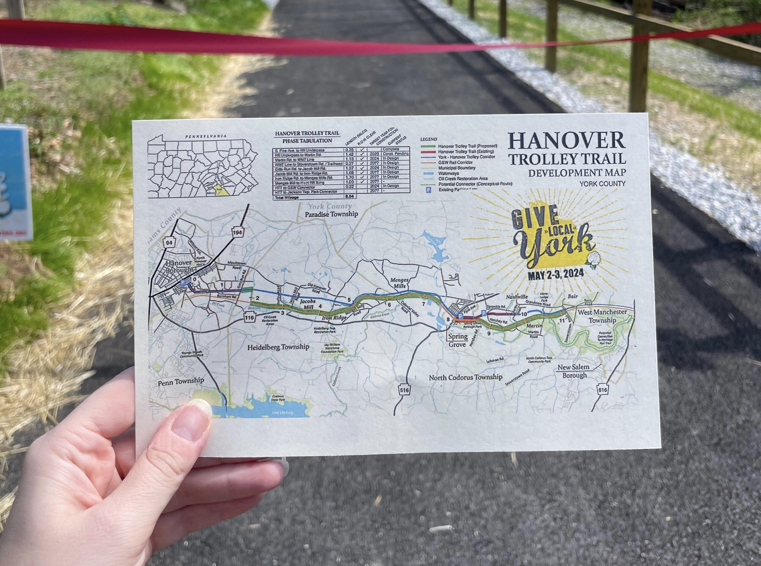 Take A Stroll Down The Hanover Trolley Trail Discover Hanover