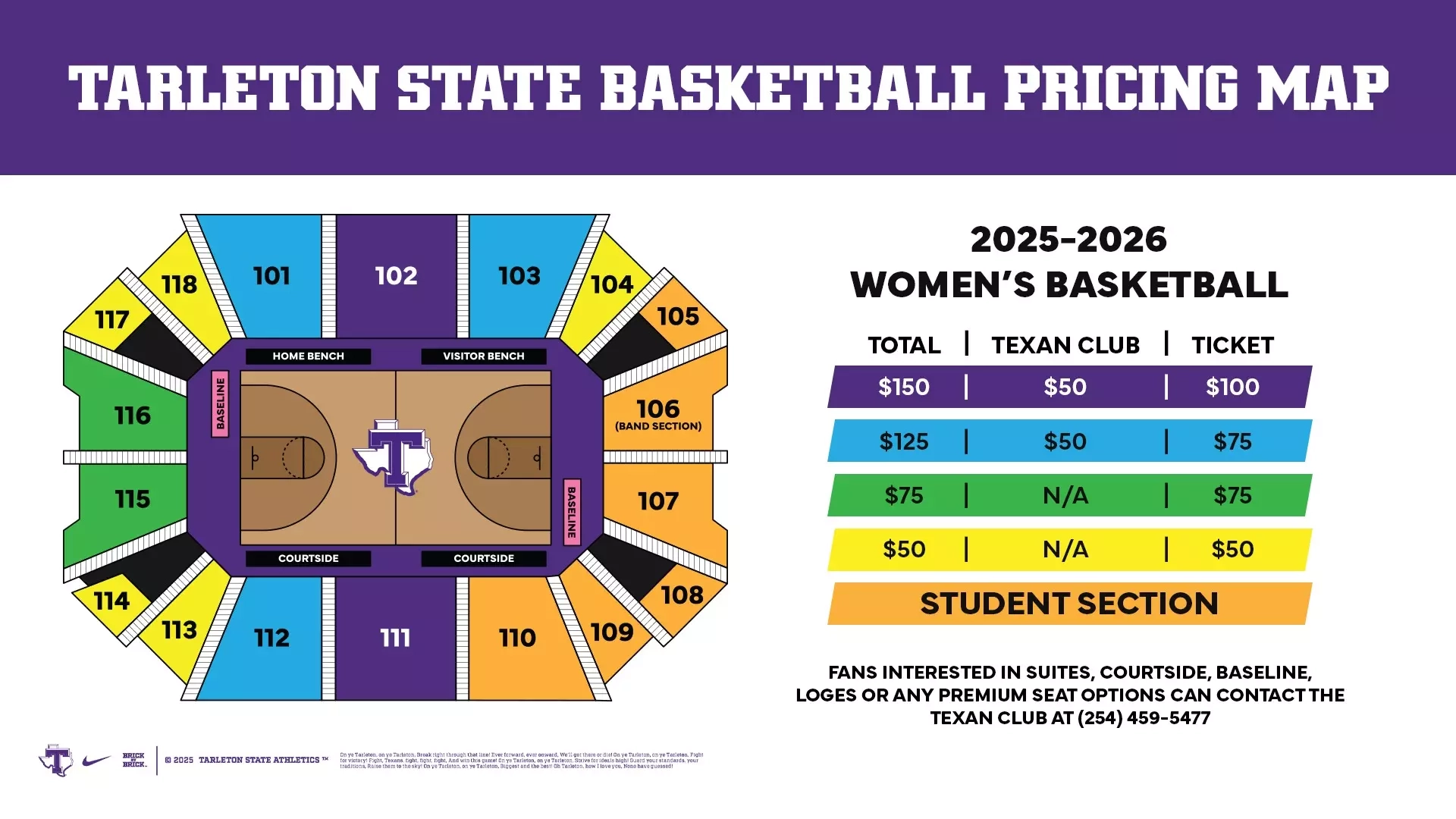 Tarleton State Announces 2025 26 Basketball Season Ticket Information For Event Center Tarleton State University Athletics