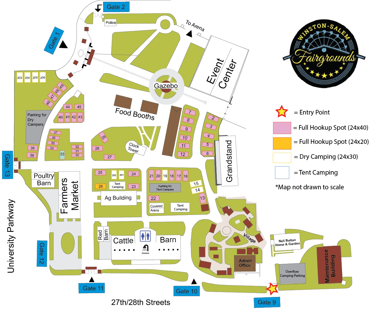 The Clash 2026 Camping Winston Salem Fairgrounds