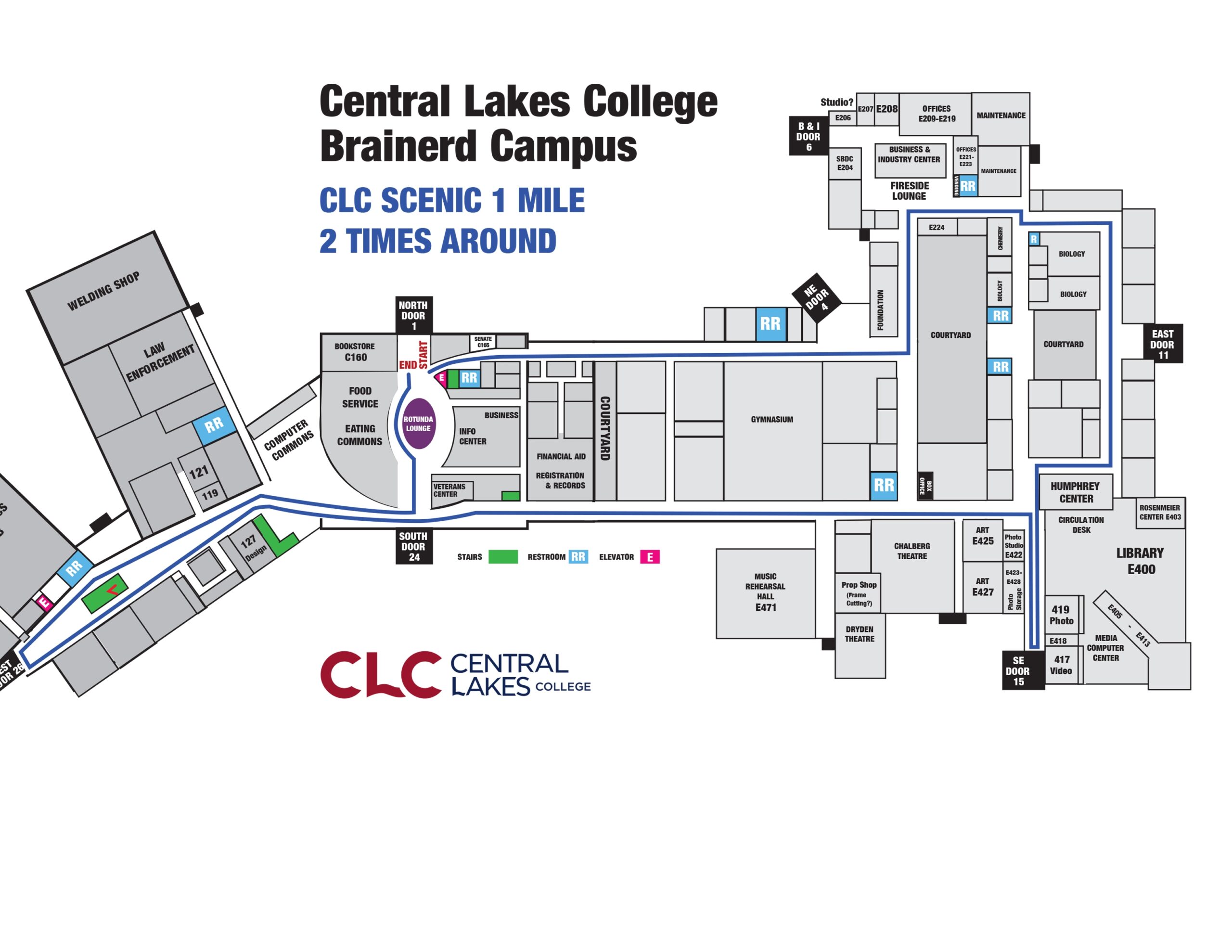 The CLC Mile Central Lakes College The CLC Mile Central Lakes College