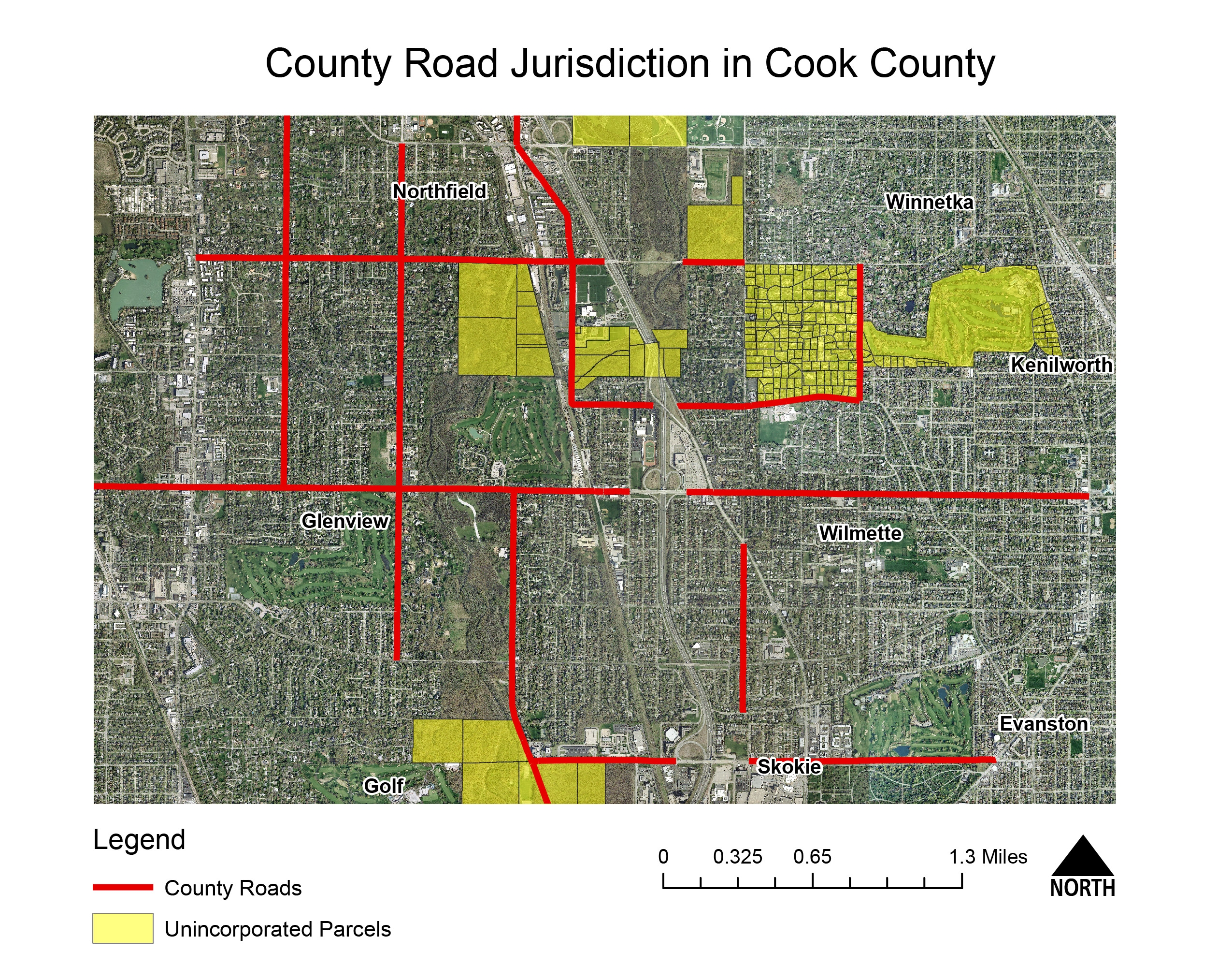 The Geography Of Cook County s Unincorporated Areas Civic Federation