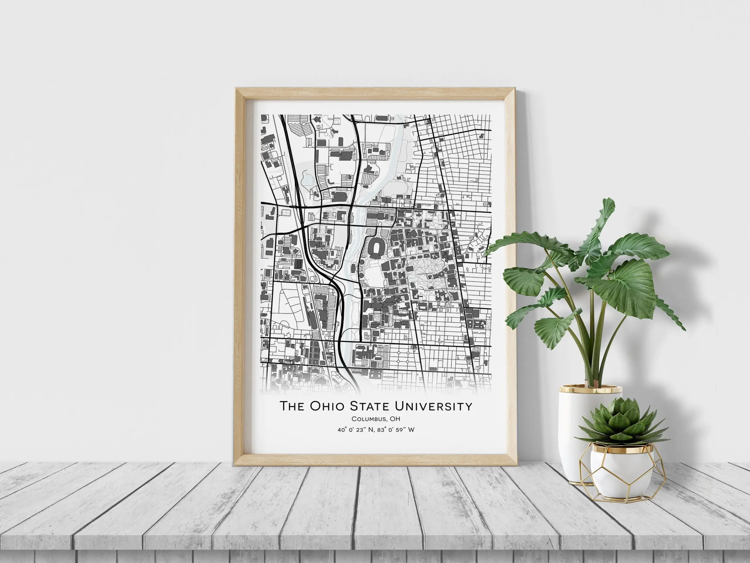 ohio state university map printable ohio state university map printable
