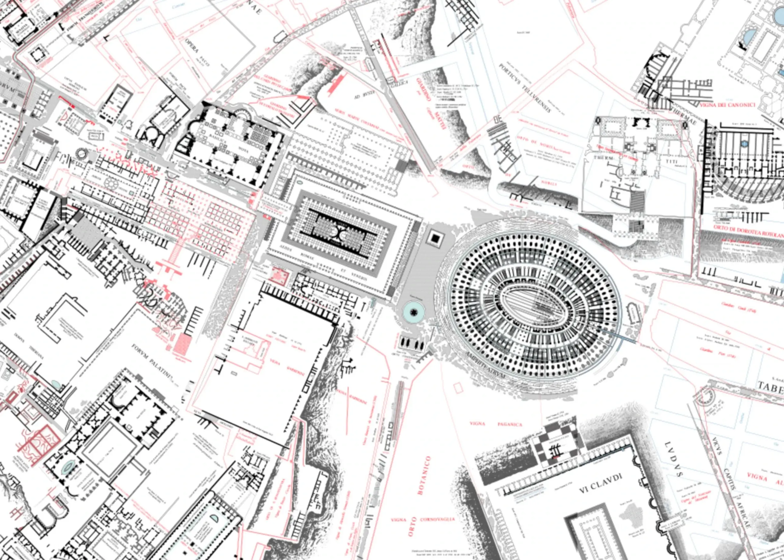 This Enormous 100 Year Old Map Of Rome Is Still The City s Best National Geographic