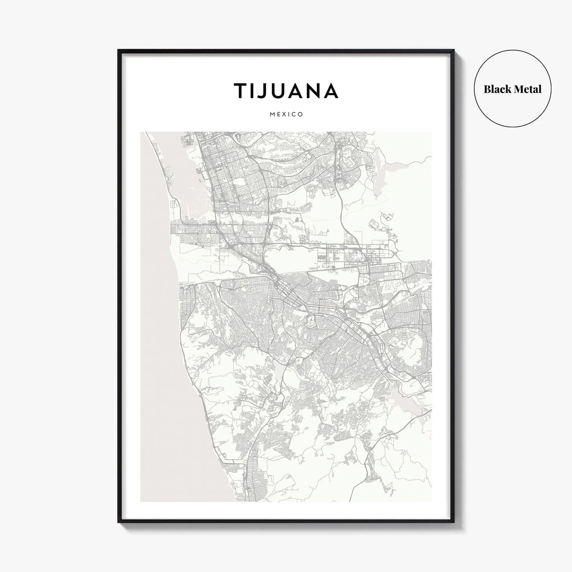 Tijuana Map Print Baja California Poster Mexico Wall Art TIJUANA Custom Street Decor Etsy Tijuana Map Print Baja California Poster Mexico Wall Art TIJUANA Custom Street Decor Etsy